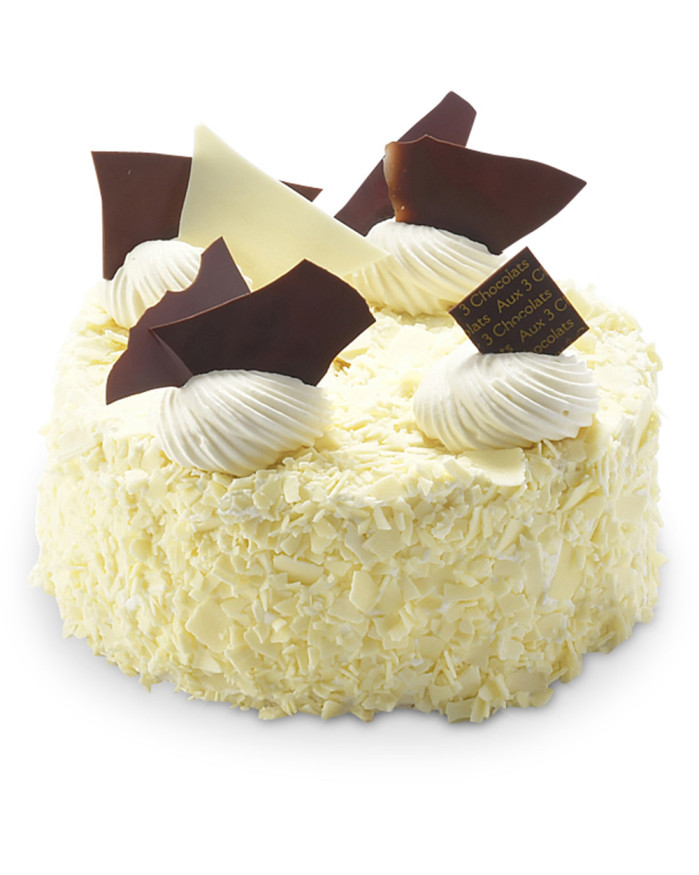 L'entremets Le Merveilleux chocolat blanc 6p