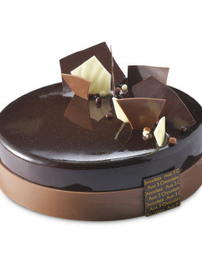 L'entremets le 3 chocolats 6p