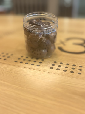 Pot d’œufs pralinés 