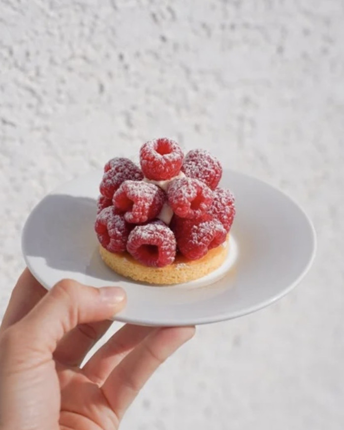 La tartelette framboise 