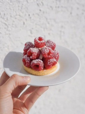 La tartelette framboise 