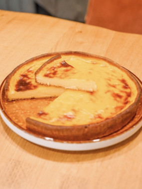 Tarte à la crème 6 parts 