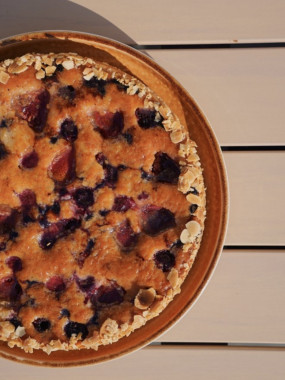 Tarte frangipane fruits rouges 4p