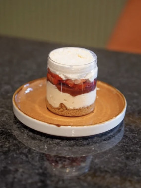 Pot façon fraisier