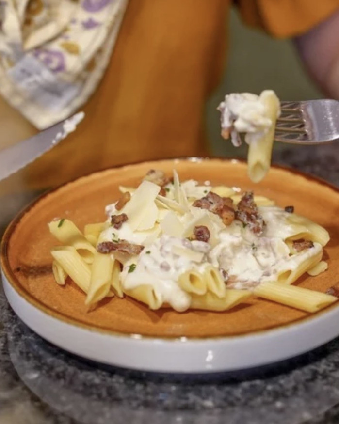 Pâtes à la carbonara 