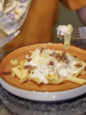 Pâtes à la carbonara 