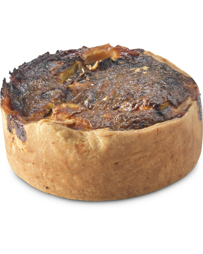 Quiche courgette curry