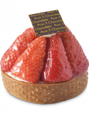 La tartelette aux fraises 
