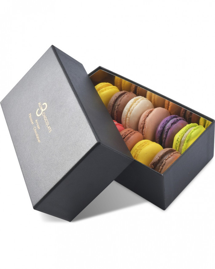 Coffret de 16 macarons