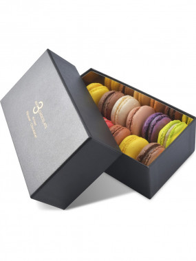 Coffret de 16 macarons