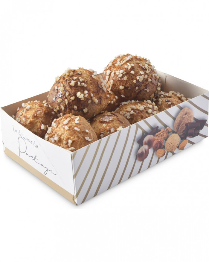 Barquette de 10 chouquettes 