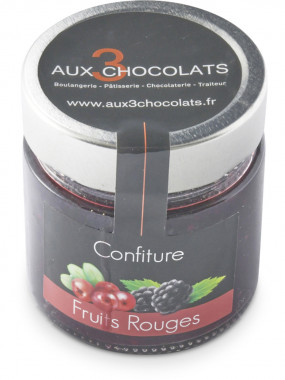 Confiture fruits rouges 